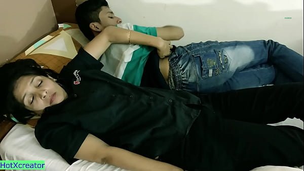 Bed Sharing with Stepbrother Hot Sex